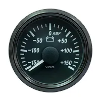 VDO SingleViu 52mm (2-1/16&quot;) Ammeter - 150 AMP