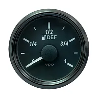 VDO SingleViu 52mm (2-1/16&quot;) DEF Level Gauge - 3-180 Ohm