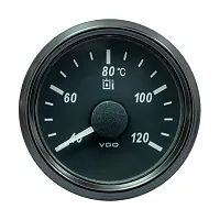 VDO SingleViu 52mm (2-1/16&quot;) Hydraulic Oil Temp. Gauge - 120&deg;C - 291-22 Ohm