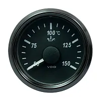 VDO SingleViu 52mm (2-1/16&quot;) Oil Temp. Gauge - 150&deg; C - 322-18 Ohm