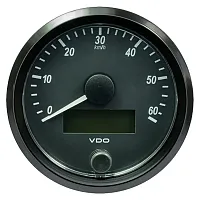VDP SingleViu 80mm (3-1/8&quot;) Speedometer - 60 KM/H