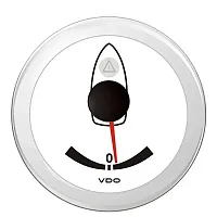 VDO Marine ViewLine 3-3/8&quot; (52mm) Rudder Angle Indicator - 40&deg; Port/Starboar