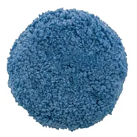 Presta Blue Blended Wool Medium Cutting Pad - 9&quot; Screw-On Pad