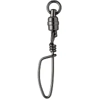 VMC BSHBTSS Black Stainless Steel Heavy-Duty Ball Bearing Tournament Snap Swivel