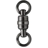VMC BSHBSWR Black Stainless Steel Heavy-Duty Ball Bearing Swivel #5 - 335lb *2-P