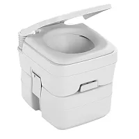 Dometic&trade; 966 Portable Toilet - 5 Gallon - Platinum