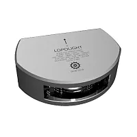 Lopolight 135&deg; Stern Light w/6M Cable - 2nm - Silver Housing - Single - Vert