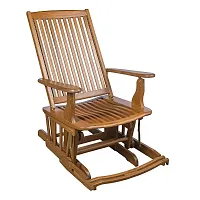 Whitecap Glider Chair - Teak