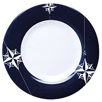 Marine Business Melamine Non-Slip, Flat, Round Dinner Plate - NORTHWIND - 10&quot; Se
