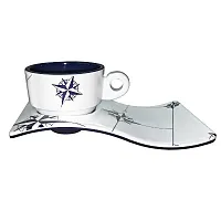 Marine Business Melamine Espresso Cup &amp; Plate Coffee Set - NORTHWIND - Set o