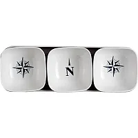 Marine Business Melamine Snack Set - NORTHWIND - Set of 4