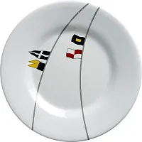 Marine Business Melamine Round Dessert Plate - REGATA - 7&quot; Set of 6