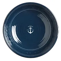 Marine Business Melamine Deep, Round Soup Plate - SAILOR SOUL - 8.8&quot; Set of 6