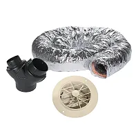 Dometic&trade; EnviroComfort Dual Duct Kit f/10 &amp; 16,000 EDC Retrofit Kit