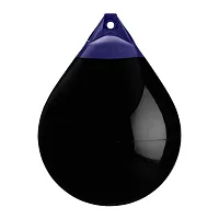 Polyform A Series Buoy A-5 - 27&quot; Diameter - Black - Boat Size 60&#39; &amp; Long