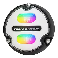 Hella Marine Apelo A1 RGB Underwater Light - 1800 Lumens - Black Housing - White