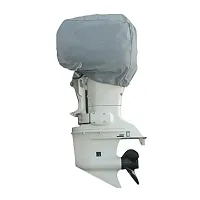 Carver Sun-DURA&reg; 100 HP Universal Motor Cover - 25&quot;L x 26&quot;H x 19&quot;W - Grey