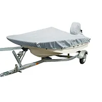 Carver Sun-DURA&reg; Styled-to-Fit Boat Cover f/13.5&#39; Whaler Style Boats wit