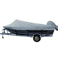 Carver Poly-Flex II Styled-to-Fit Boat Cover f/19.5&#39; Aluminum Boats w/High F