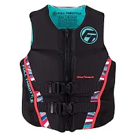 Full Throttle Women&#39;s Rapid-Dry Flex-Back Life Jacket - Women&#39;s XS - Pin