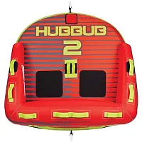 Full Throttle Hubbub 2 Towable Tube - 2 Rider - Red