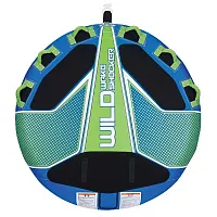 Full Throttle Wild Wake Shocker Towable Tube - 3 Rider - Blue