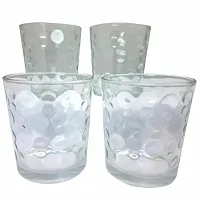 Gibson Home Great Foundations 4-Piece 13 oz. Double Old Fashioned Glass Set, Bub