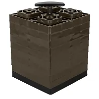 Camco FasTen Leveling Blocks w/T-Handle - 2x2 - Brown *10-Pack