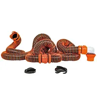 Camco RhinoEXTREME 20&#039; Sewer Hose Kit w/4 In 1 Elbow Caps