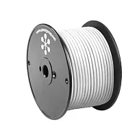 Pacer White 8 AWG Primary Wire - 100&#39;