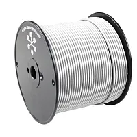Pacer White 8 AWG Primary Wire - 500&#39;