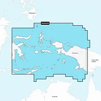 Garmin Navionics+ NSAE024R - Central West Papua &amp; East Sulawesi - Marine Cha