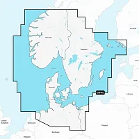 Garmin Navionics+ NSEU645L - Skagerrak &amp; Kattegat - Marine Chart
