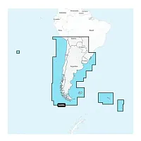 Garmin Navionics+&trade; NSSA005L - Chile, Argentina &amp; Easter Island - Marin
