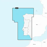 Garmin Navionics Vision+ NVEU009R- Portugal &amp; Spain, Northwest - Marine Char