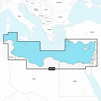 Garmin Navionics Vision+ NVEU016R - Mediterranean Sea, Southeast - Marine Chart