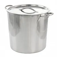 Gibson Everyday Whittington 12 Quart Stainless Steel Stock Pot with Lid