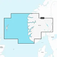 Garmin Navionics Vision+ NVEU051R - Norway, Lista to Sognefjord - Marine Chart