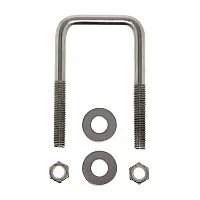 C.E. Smith Zinc U-Bolt 7/16&quot;-14 X 3-1/8&quot; X 3&quot; w/Washers &amp; Nuts - Square
