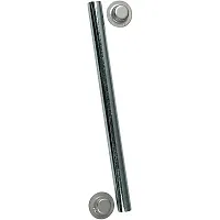 C.E. Smith Roller Shaft 5/8&quot; x 13&quot; w/Cap Nuts