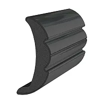 TACO Rigid Vinyl Flex-Core Rub Rail 2&quot; x 7/8&quot; - Black 60&#39;
