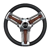 Schmitt &amp; Ongaro Burano Wheel 14&quot; 3/4&quot; Tapered Shaft Burl Polyurethane w/Sta