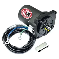 ARCO Marine Replacement Outboard Tilt Trim Motor - Yamaha-4 Bolt, 5/8&quot; Flat Blad