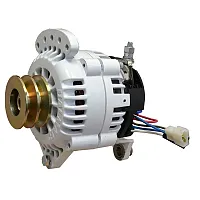 Balmar Alternator 120 AMP 12V 4&quot; Dual Foot Saddle Dual Pulley w/Isolated Ground