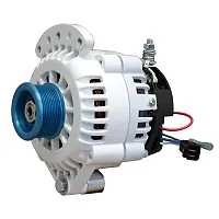 Balmar Alternator 100 AMP 12V 1-2&quot; Single Foot Spindle Mount J10 Pulley w/Isolat