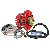 Balmar Alternator 170 AMP Kit 12V 3.15&quot; Dual Foot Saddle K6 Pulley Regulator &am
