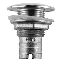 Attwood Stainless Steel Thru-Hull Short Straight Barbed - 1&quot; Inner Diameter