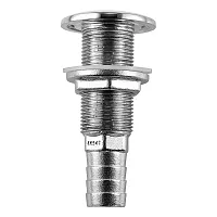 Attwood Stainless Steel Thru-Hull Standard Straight Barbed - 3/4&quot; Inner Diameter