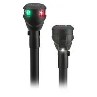 Attwood LightArmor Fast Action Bi-Color Pole Light - 14&quot; &amp; 3-Pin