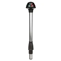 Attwood Bi-Color Stowaway Light w/Task Light - 10&quot; Straight &amp; 3-Pin